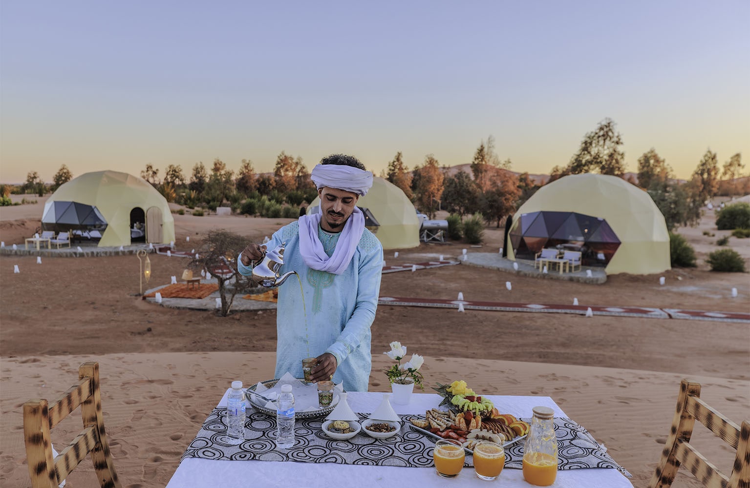 Unique Desert Camp Hospitality