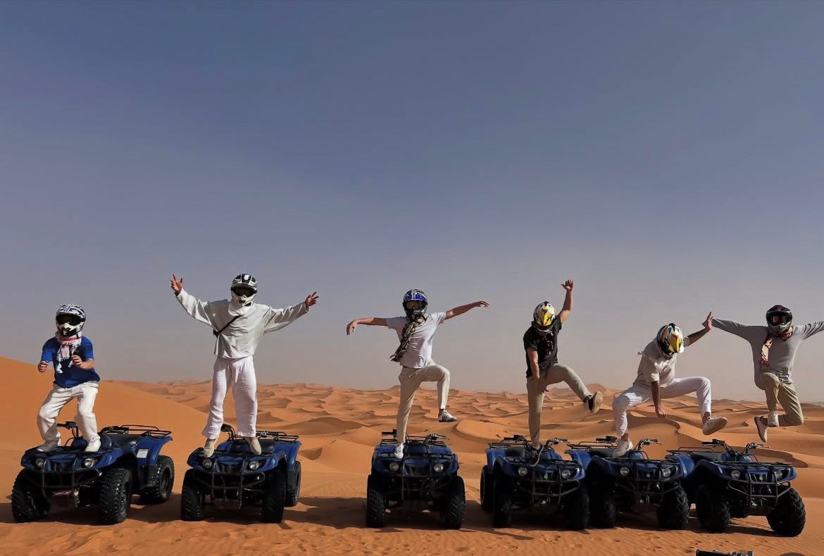 Sahara quad biking experience